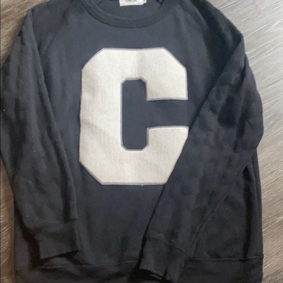 CHRLDR Tops - CHRLDR black quilted pullover sweatshirt